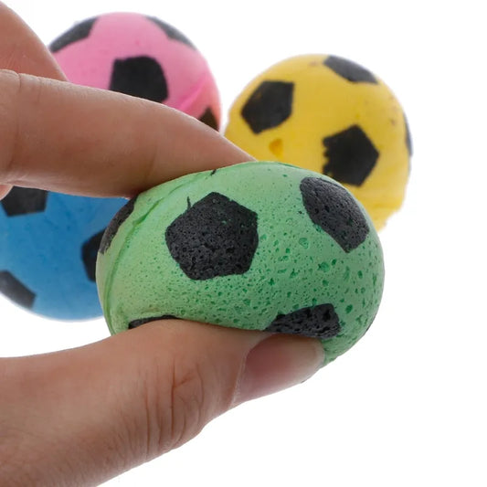 EVA Foam Cat Toy Balls - Ultra Quiet, Safe & Durable Kitten Toys for Active Play