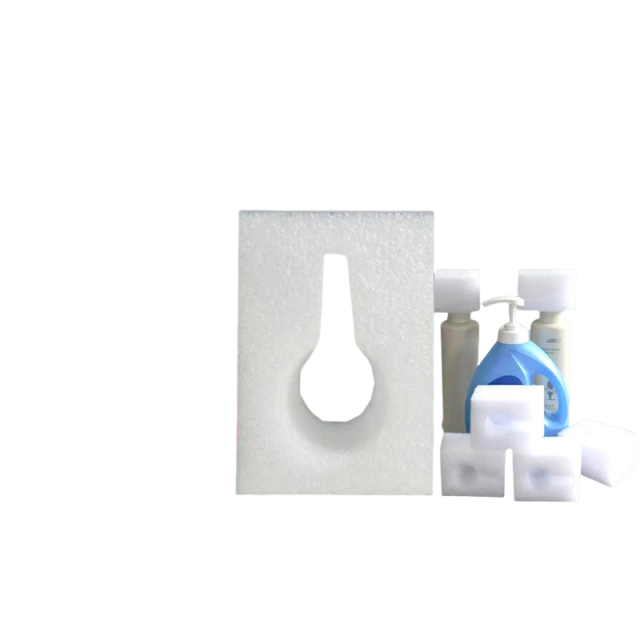EPE Pump Head Protector – Custom Foam Insert for Liquid Bottle Packaging